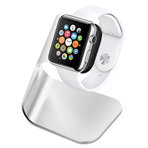Product Cover Spigen S330 Designed for Apple Watch Stand with Aluminum Body for Apple Watch Series 5 / Series 4 / Series 3/2 / 1 / 44mm / 42mm / 40mm / 38mm - Patent Pending
