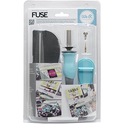 Product Cover Photo Sleeve Fuse Starter Kit by We R Memory Keepers | Includes tool, fusing tip, cutting tip, ruler stencil, and tool stand