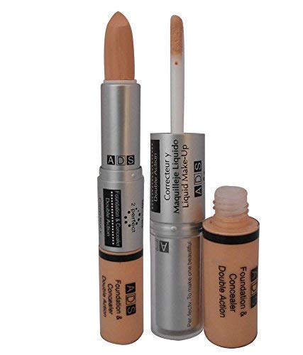 Product Cover Ads Foundation And Concealer Double Action For Women, 9ml