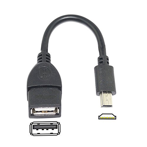 Product Cover SaiTech IT Mini USB OTG Cable for Digital Cameras - USB A Female to Mini USB B 5 Pin Male Adapter Cable