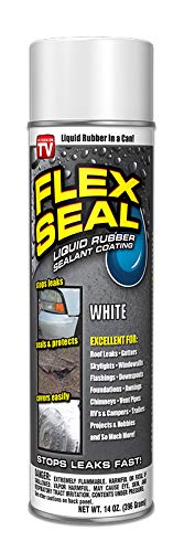 Product Cover Flex Seal Spray Rubber Sealant Coating, 14-oz, White