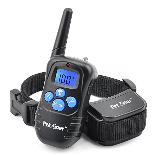 Product Cover Dog Shock Collar - Remote Dog Training Collars with 3 Correction Training Modes, Shock, Vibration, Beep, Rechargeable Waterproof E-Collar for Dogs Small, Medium, Large, 1000' Remote Trainer Range