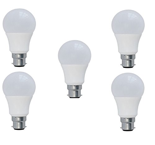 Product Cover Syska PAG Base B22 9-Watt LED Bulb (Pack of 5, Cool White)