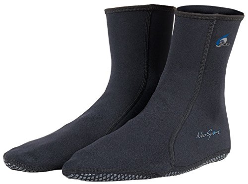 Product Cover NeoSport Wetsuits Premium Neoprene 2mm Neoprene Water Sock, Black, Size 9