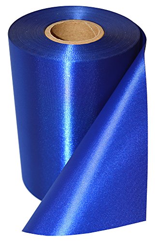 Product Cover Wonder Clothing Grand Opening Ceremony Ribbon Blue 6 inches Wide 25 Yards Long