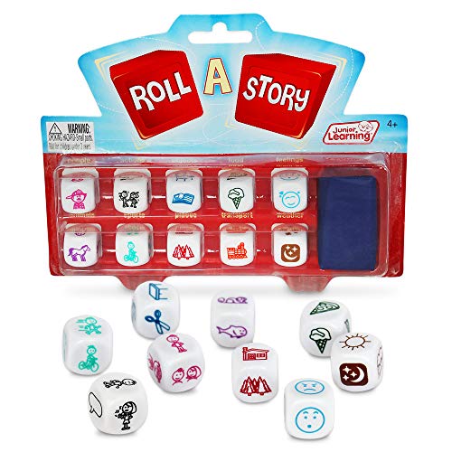 Product Cover Junior Learning Roll a Story Develop Story Telling and Oral Language Dice