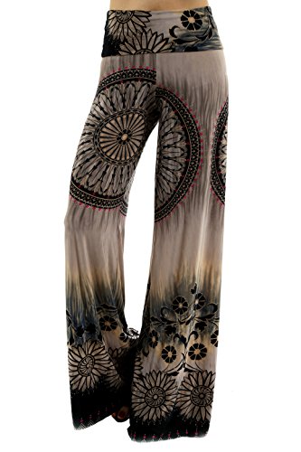 Product Cover Uptown Apparel Women's High-Waist Wide-Leg Palazzo Lounge Pants - Ideal for Tall Women