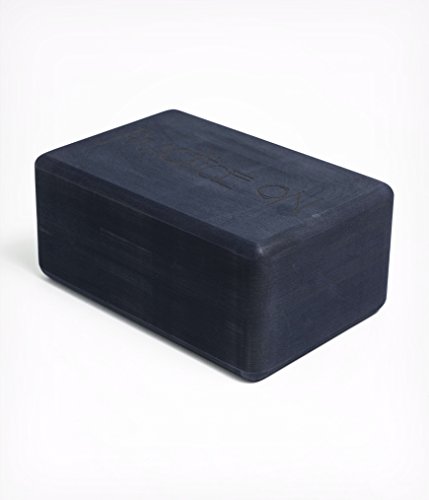 Product Cover Manduka Recycled High Density EVA Foam Yoga Block - Contoured Edges for Comfort, Firm Stability for Balance and Support in Any Yoga Pose