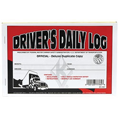 Product Cover J.J. Keller - Duplicate Driver's Daily Log Book, Carbon, Pack of 25 Books
