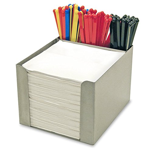 Product Cover Co-Rect Stainless Steel Square Napkin Holder, 6.5
