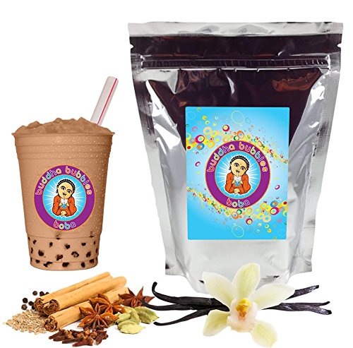 Product Cover Vanilla Chai Tea Latte Boba / Bubble Tea Drink Mix Powder By Buddha Bubbles Boba 10 Ounces (283 Grams)