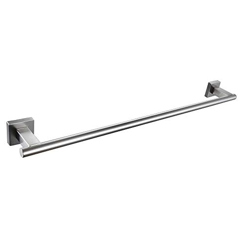 Product Cover KES Single Towel Bar 23 Inch Bathroom Towel Holder Hanger Wall Mount SUS 304 Stainless Steel Brushed, A2200-2
