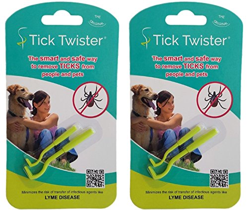 Product Cover Tick Twister Tick Remover Set with Small and Large (Pack of 2 Sets)