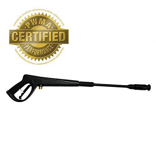 Product Cover Yard Force Universal-Fit Trigger Handle and Wand with Adjustable Tip -1600 PSI