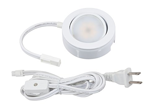 Product Cover American Lighting MVP-1-WH Dimmable LED MVP Single Puck Light Kit with 6