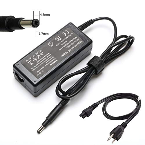 Product Cover 65W AC Adapter Laptop Charger for HP Pavilion TouchSmart 14-B 15-B 14-B109WM 15-B129WM 15-B119WM 14-C050NR 14-C015DX 14-C010US, Envy 4-1043CL 4-1105DX 4-1115DX, P/N:693715-001 613149-001 677770-003