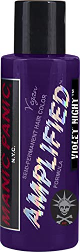 Product Cover Manic Panic Semi-permanent Hair Color Amplified Formula Violet Night 4 Oz