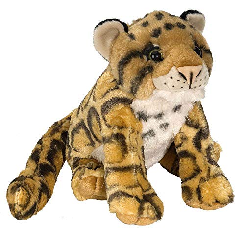 Product Cover Wild Republic Clouded Leopard Plush, Stuffed Animal, Plush Toy, Gifts for Kids, Cuddlekins 12 Inches