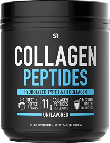 Product Cover Collagen Peptides Powder (16oz) | Grass-Fed, Certified Paleo Friendly, Non-GMO and Gluten Free - Unflavored