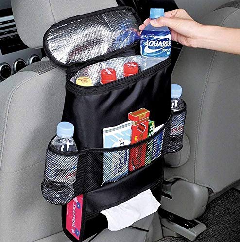 Product Cover AUTOARK Standard Car Seat Back Organizer,Multi-Pocket Travel Storage Bag(Heat-Preservation),AK-002