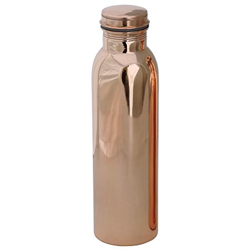 Product Cover HealthGoodsIn - Traveller's Pure Copper Water Bottle for Ayurvedic Health Benefits 950 Ml (32.12 US Fluid Ounce) Water | Joint Free, Leak Proof