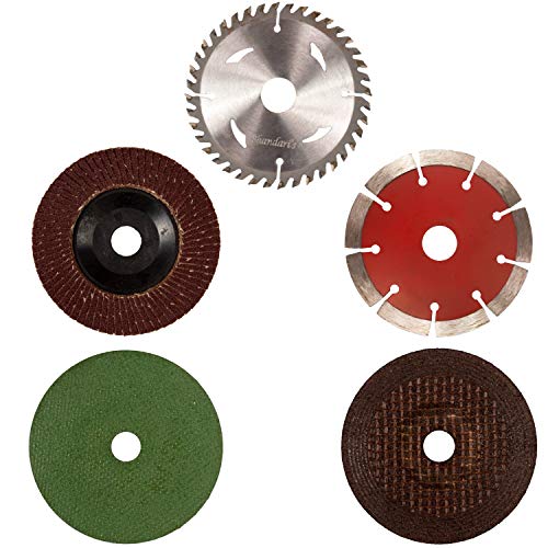 Product Cover Generic Combo Offer of 4 inches or 110 mm Wheel-Grinding Angle Grinder, Set of 5