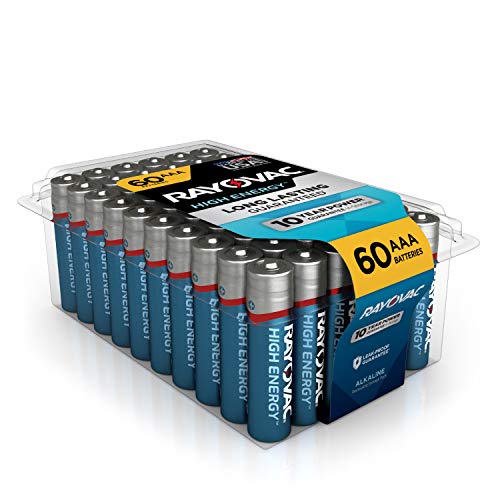 Product Cover Rayovac AAA Batteries, Alkaline Triple A Batteries (60 Battery Count)