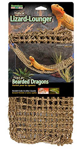 Product Cover Penn-Plax Lizard Lounger, 100% Natural Seagrass Fibers for Anoles, Bearded Dragons, Geckos, Iguanas, Hermit Crabs Extra Large Rectangle 7