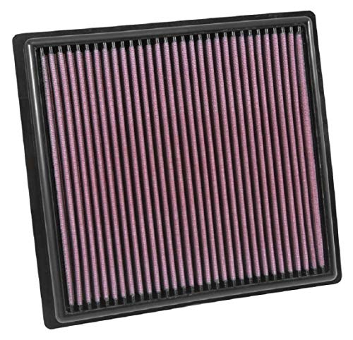 Product Cover K&N Engine Air Filter: High Performance, Premium, Washable, Replacement Filter: 2015-2019 Chevy/GMC Colorado and Canyon, 33-5030