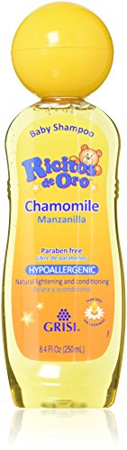 Product Cover Set of 3 Ricitos de Oro Baby Shampoo Chamomile Hypoallergenic Tear Free Shampoo