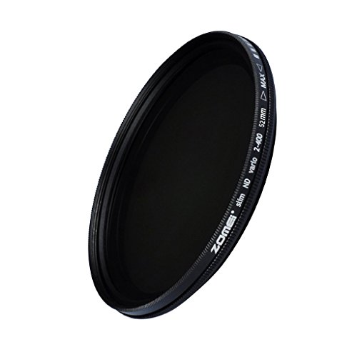 Product Cover ZoMei 52mm Ultra Slim ND2-ND400 Fader Variable Neutral Density Adjustable Lens Filter Ultra Slim ND Filter Optical Glass
