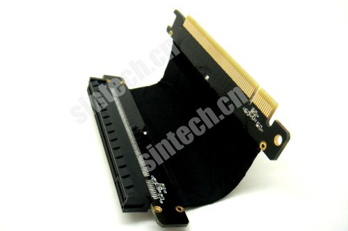 Product Cover PCI-E Express X16 Riser Extend Card with 5CM High Speed Flex Cable