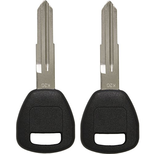 Product Cover Keyless2Go New Uncut Replacement Transponder Ignition ID 13 Chip Car Key HD106 (2 Pack)