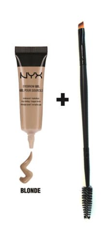 Product Cover Nyx Eyebrow Gel with Pro Dual Brush (#1 BLONDE)