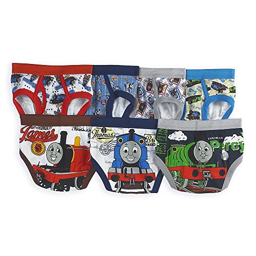 Product Cover Thomas the Tank Engine Train Toddler Boys' 7 Pack Underwear Briefs, Multi, 2T/3T.