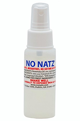 Product Cover No Natz Insect and Bug Protection, 2oz Spray, All-Natural and Deet-Free, Hypo-Allergenic and Safe for Pets