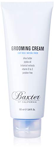 Product Cover Baxter of California Grooming Cream for Men | Light Hold | Natural Finish | Hair Styler | 3.4 oz
