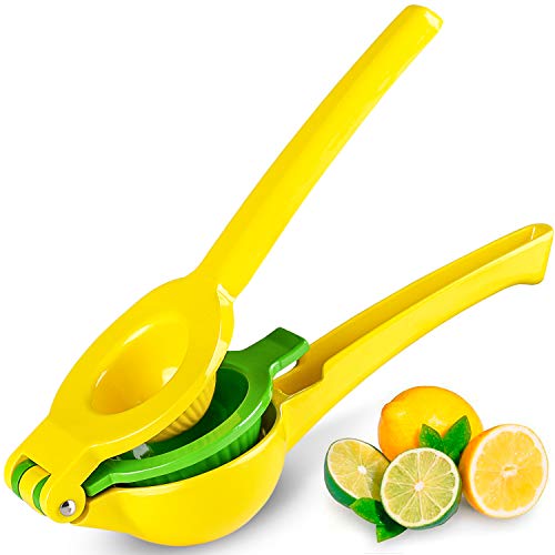 Product Cover Top Rated Zulay Premium Quality Metal Lemon Lime Squeezer - Manual Citrus Press Juicer