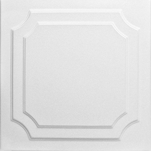Product Cover A la Maison Ceilings r08-8pw Virginian Ceiling Tile, Plain White