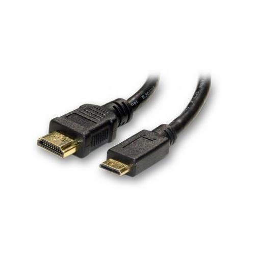 Product Cover Synergy Digital HDMI Cable Compatible with Canon PowerShot SX530 HS Digital Camera HDMI Cable 5 Foot High Definition Mini HDMI (Type C) To HDMI (Type A) Cable