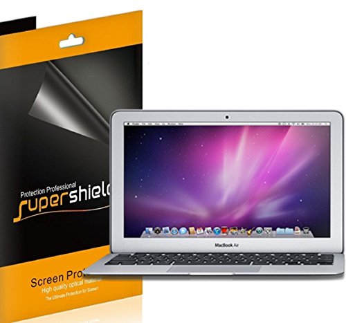 Product Cover (3 Pack) Supershieldz Anti Glare and Anti Fingerprint (Matte) Screen Protector for Apple MacBook Air 11 inch