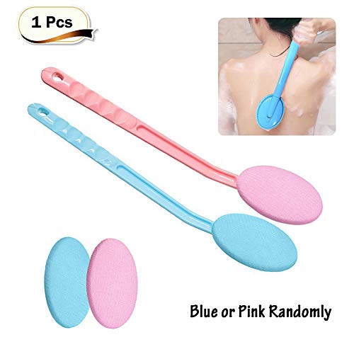 Product Cover Easy Lotion Applicator, Back Rubs Massager Bath Brush, Extra Long Handle, Easily Self Apply Lotions, Great for Body Care