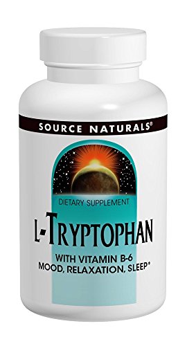 Product Cover Source Naturals: L-Tryptophan with Vitamin B-6 1000 mg 30 Tablet
