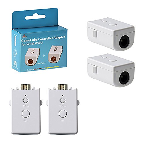 Product Cover Mayflash GameCube Controller Adapter for Wii & Wii U (Dual Pack), White