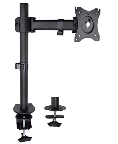 Product Cover VIVO Single Monitor Fully Adjustable Computer Desk Mount, Articulating Stand for 1 LCD Screen up to 32 inches (STAND-V001E)