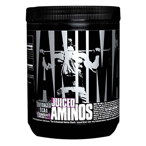 Product Cover Animal Juiced Aminos - 6g BCAA/EAA Matrix plus 4g Amino Acid Blend for Recovery and Improved Performance - Strawberry Limeade - 30 Servings