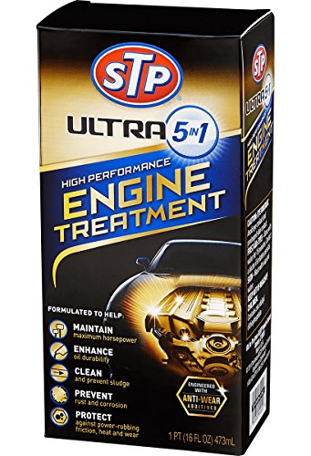 Product Cover STP 17632 Ultra 5-In-1 High Performance Engine Treatment 16 Ounce Motor Oil Additive