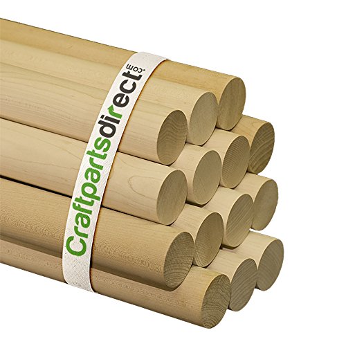 Product Cover Wooden Dowel Rods - 1-3/4