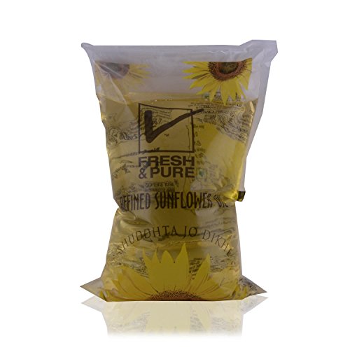 Product Cover Fresh & Pure Sunflower Oil Pouch Pack, 1L