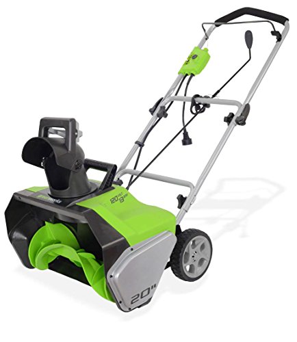 Product Cover Greenworks 20-Inch 13 Amp Corded Snow Thrower 2600502